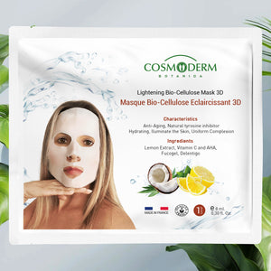 Mascarilla Bio-Celulósa Aclarante (Caja 400 uds) | Moisturizing Bio-Cellulose Mask (Box 400 uds)